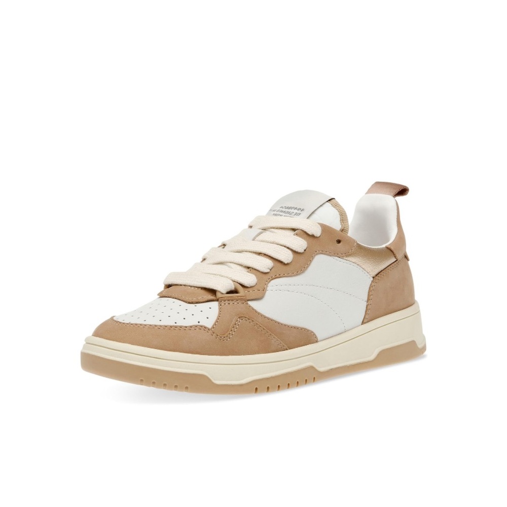 Steve Madden Tan and White Sneakers